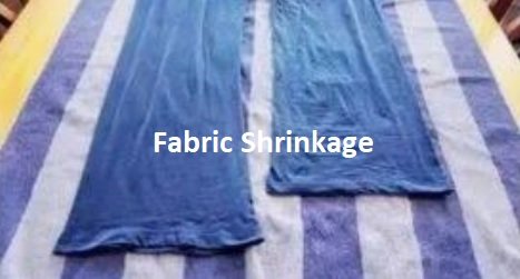 Shrinkage of Interlining