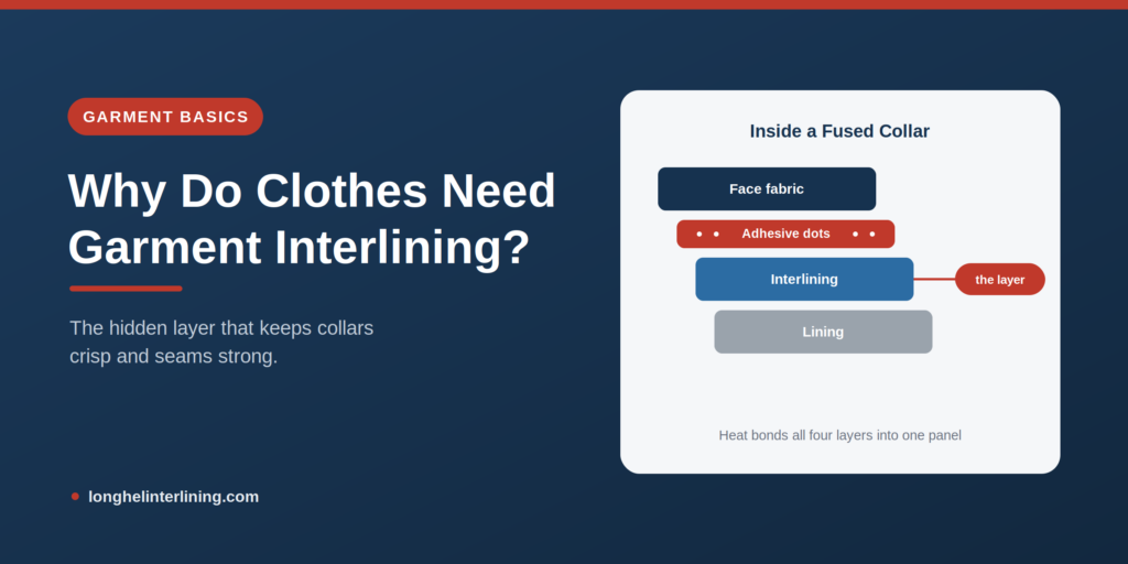 Why Do Clothes Need Garment Interlining? The Quiet Layer Behind Every Sharp Outfit