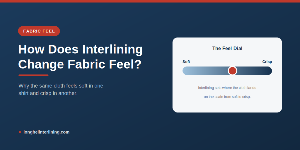 How Does Interlining Change Fabric Feel? The Hidden Hand Behind Every Garment